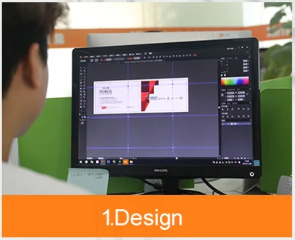Design Process of  China ShenZhen IDeverst Intelligence Card Co.,LTD
