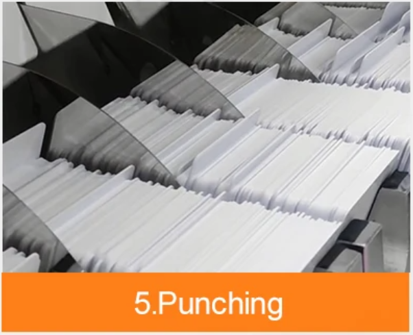 Punching Process of China ShenZhen IDeverst Intelligence Card Co.,LTD
