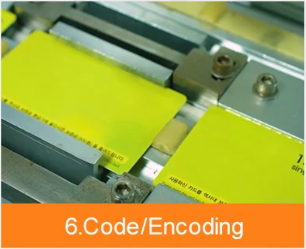 Encoding Process of China ShenZhen IDeverst Intelligence Card Co.,LTD
