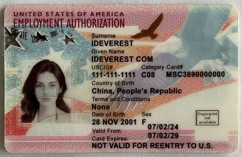 Employment Authorization Card – fkidpro